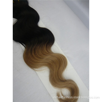 Indian Remy Hair Ombre Color